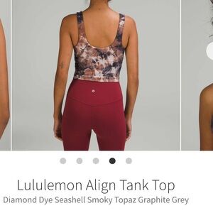 Lulu crop top size 8